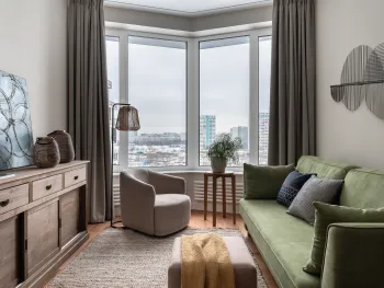 Интерьер гостиной  смотреть на Basicdecor