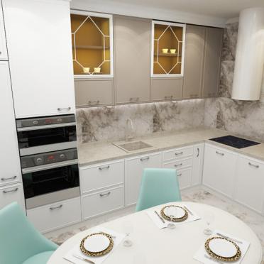 Интерьер кухни в современном стиле смотреть на Basicdecor