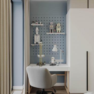Интерьер детской с для мальчика  смотреть на Basicdecor
