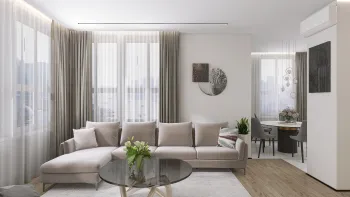 Интерьер гостиной  смотреть на Basicdecor