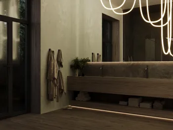 Интерьер ванной  смотреть на Basicdecor