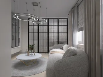 Интерьер гостиной  смотреть на Basicdecor