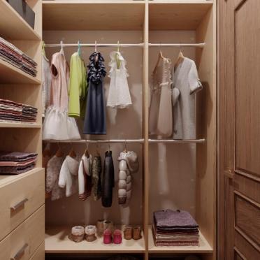 Интерьер гардеробной в неоклассике смотреть на Basicdecor