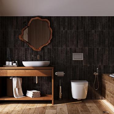 Интерьер ванной  смотреть на Basicdecor