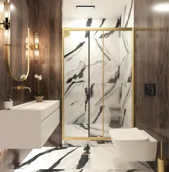 Интерьер ванной  смотреть на Basicdecor