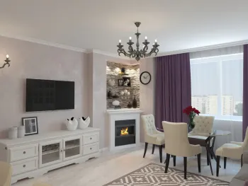 Интерьер гостиной в современном стиле смотреть на Basicdecor