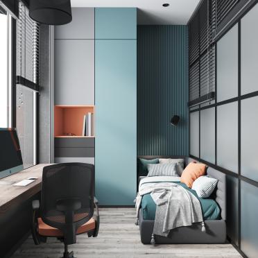 Интерьер с балконом  смотреть на Basicdecor