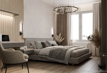 Интерьер спальни в современном стиле смотреть на Basicdecor