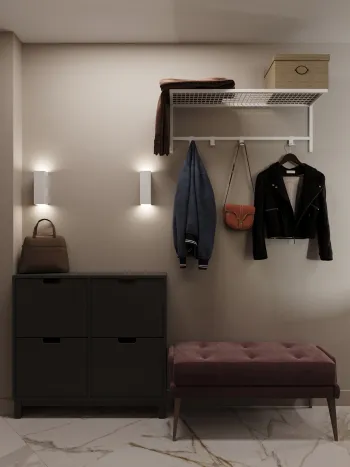 Интерьер прихожей  смотреть на Basicdecor