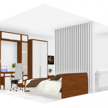 Интерьер спальни  смотреть на Basicdecor