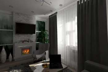 Интерьер гостиной  смотреть на Basicdecor