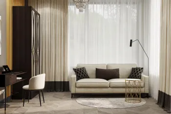 Интерьер гостиной  смотреть на Basicdecor