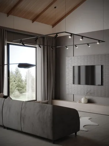 Интерьер гостиной  смотреть на Basicdecor