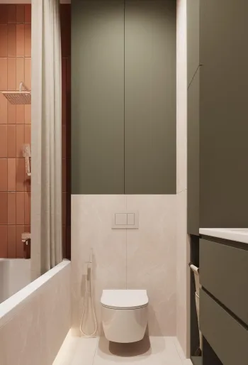 Интерьер ванной  смотреть на Basicdecor
