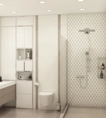 Интерьер ванной в неоклассике смотреть на Basicdecor