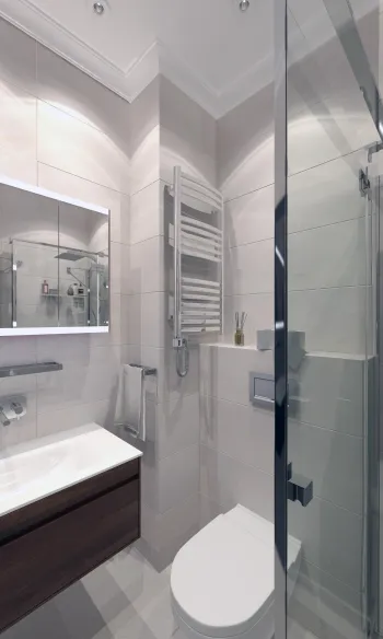 Интерьер ванной  смотреть на Basicdecor