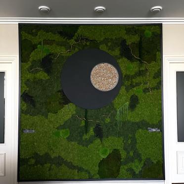 Интерьер с аквариумом в стене  смотреть на Basicdecor