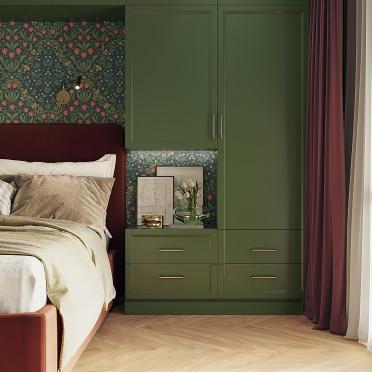 Интерьер спальни  смотреть на Basicdecor