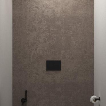 Интерьер ванной с нишей из плитки  смотреть на Basicdecor