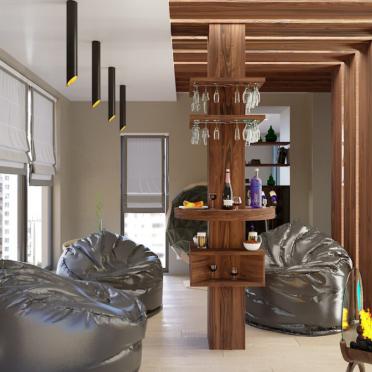 Интерьер гостиной  смотреть на Basicdecor