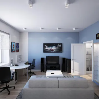 Интерьер кабинета  смотреть на Basicdecor