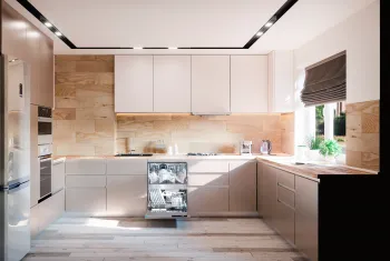 Интерьер кухни в современном стиле смотреть на Basicdecor