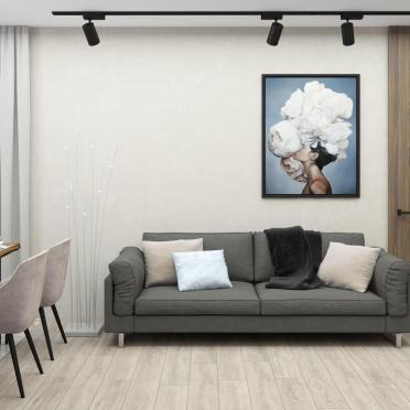 Интерьер гостиной  смотреть на Basicdecor