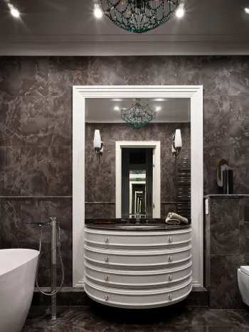Интерьер ванной  смотреть на Basicdecor