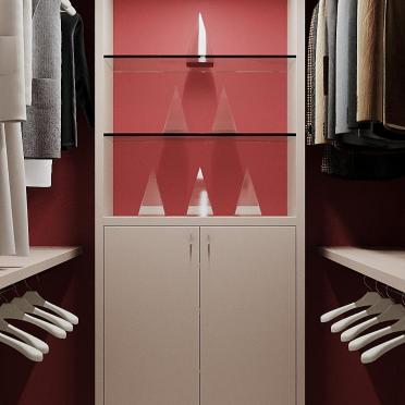 Интерьер гардеробной  смотреть на Basicdecor