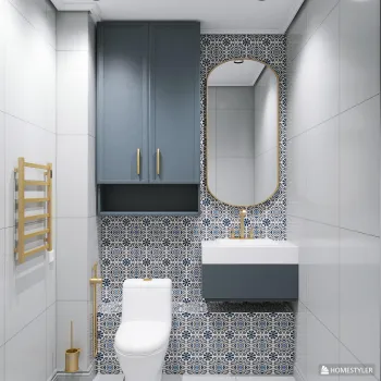 Интерьер ванной  смотреть на Basicdecor