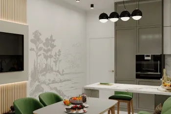 Интерьер кухни в современном стиле смотреть на Basicdecor