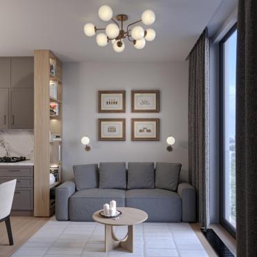 Интерьер гостиной  смотреть на Basicdecor
