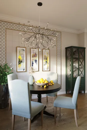 Интерьер столовой в неоклассике смотреть на Basicdecor