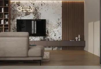 Интерьер гостиной  смотреть на Basicdecor