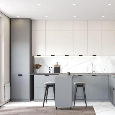 Интерьер кухни в современном стиле смотреть на Basicdecor