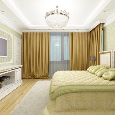 Интерьер спальни в неоклассике смотреть на Basicdecor