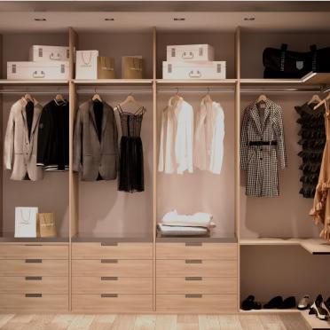 Интерьер гардеробной  смотреть на Basicdecor