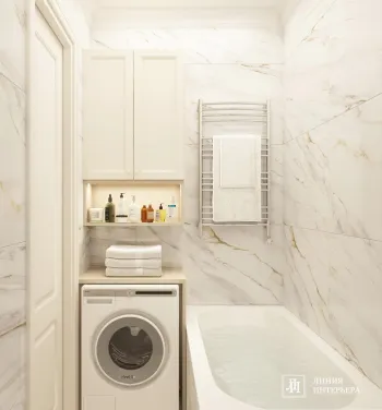 Интерьер ванной в неоклассике смотреть на Basicdecor