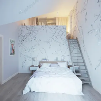 Интерьер спальни в современном стиле смотреть на Basicdecor