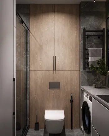 Интерьер ванной  смотреть на Basicdecor