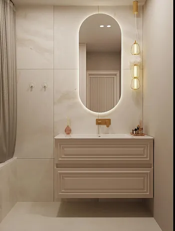 Интерьер ванной  смотреть на Basicdecor