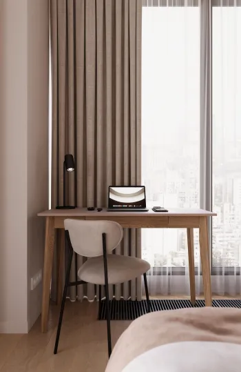 Интерьер с жалюзи  смотреть на Basicdecor