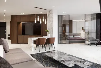 Интерьер гостиной  смотреть на Basicdecor