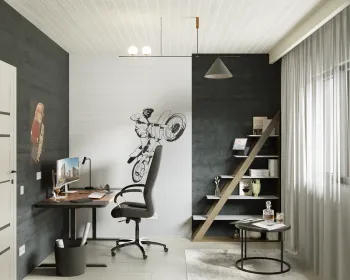 Интерьер кабинета  смотреть на Basicdecor