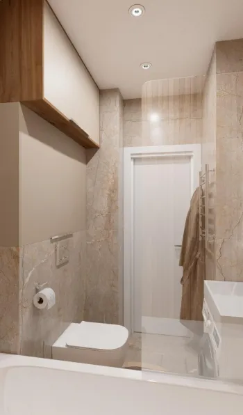 Интерьер ванной  смотреть на Basicdecor