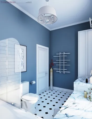 Интерьер ванной в классическом стиле смотреть на Basicdecor