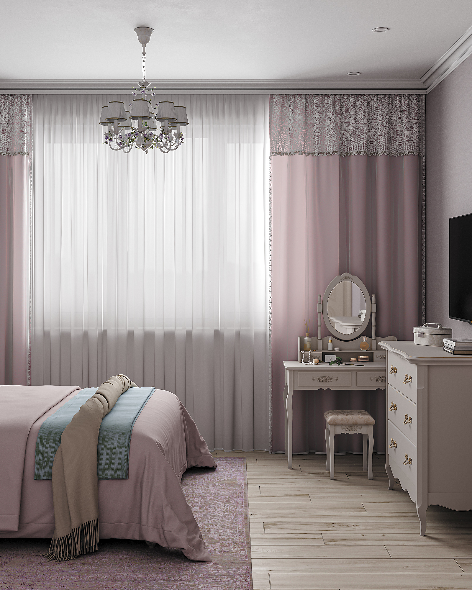 Интерьер спальни  смотреть на Basicdecor