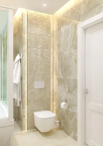 Интерьер ванной  смотреть на Basicdecor