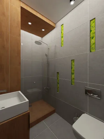 Интерьер ванной  смотреть на Basicdecor