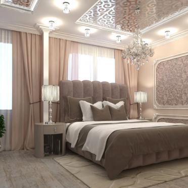 Интерьер спальни в стиле фьюжн смотреть на Basicdecor